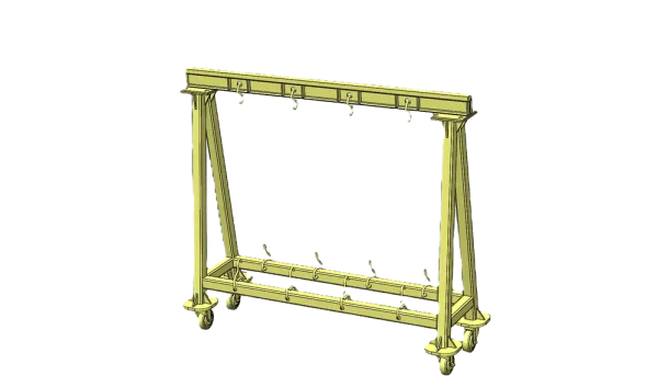 Girder Design for Efficient Defence Product Painting