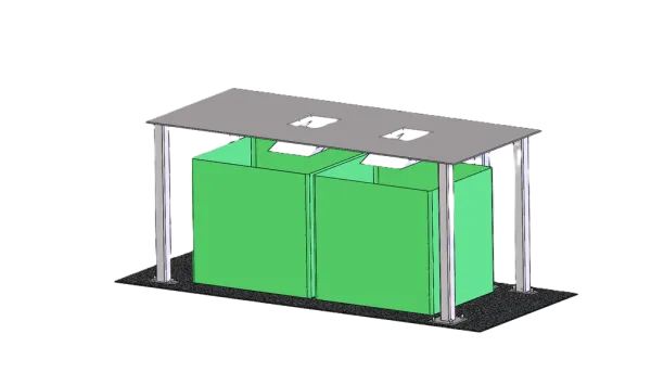 Pet Food Projects Bin Collection Structural Design (in partnership with MNS Solutions)